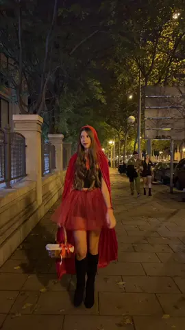 Tbt de mi disfraz del año pasado #halloween #custom #caperucitaroja #disfraces #spookyseason 