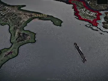 ⚠️(Educational Content)⚠️ British Royal Navy launches first all-aircraft ship-to-ship naval strike in history #History #ww2 #italy #uk #royalnavy #navy #taranto #mediterranean #europe #fyp 