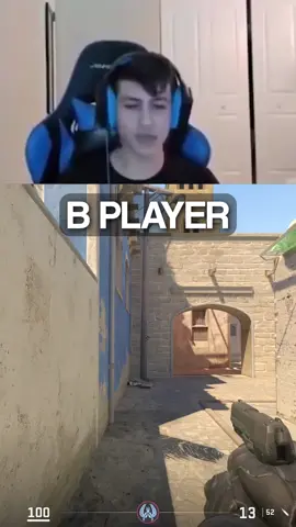 Mirage A vs B Player 😂 #counterstrike #cs2 #memes #funny #fyp 