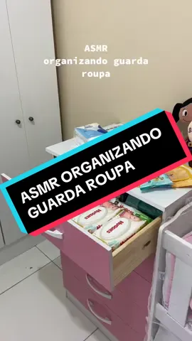 Ganhamos um guarda roupa, e comecei organizar uma parte. #maedemenina #organizandocasa #asmr #enxoval #kithigienebebe #lencoumedecido #32semanas #32semanasdegestação 