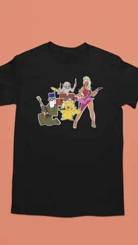 Custom t-shirts that combine all of your favourite things! #pokemon #rupaulsdragrace #pokemon #heavymetal #lordoftherings 