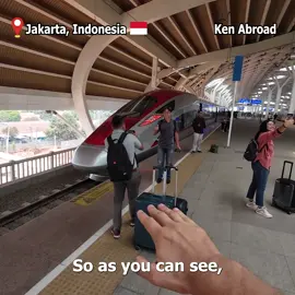 I Took Indonesia's New High-Speed Train #jakarta #indonesia #bandung #keretacepat #keretacepatjakartabandung