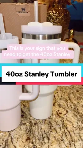 40oz Stanley Tumbler🌸🌸#fyp #stanley #StanleyCup #stanleytumbler #fy#parati #tiktokindia #tiktokshop #DIY 