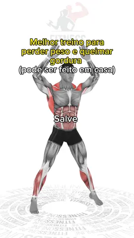 Melhor treino para perder peso 🏋️ #perderpeso #emagrecimento #emagrecercomsaude #emagrecer #Fitness #treinoemcasa #fit 