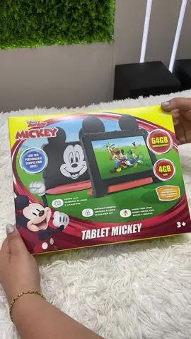 Tablet infantil Mickey Multilaser 64GB 4GB RAM #tabletinfantil #multilaser #fy #crianca #infantil #trending #satisfying 