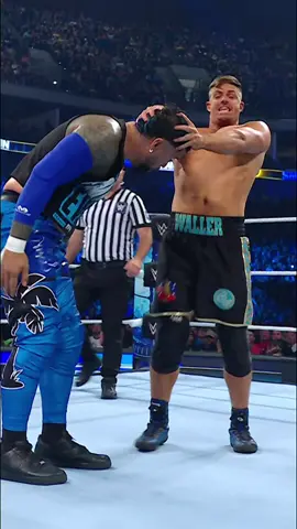 Never headbutt a Fatu 😎💥‼️ #WWE #JeyUso #Fatu #GraysonWaller 