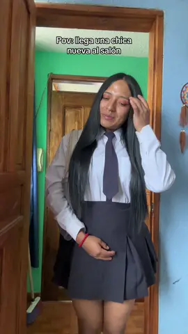 Asi es como fernanda llego a su primer dia de clases 💋💅🏻 😂 #cristianmoran #parati #humor 