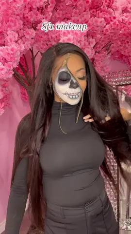 Finished some SFX makeup for @HighLife Luxury Hair 🫶🏼💕 #sfxmakeup#zippermakeup#sfxtutorial #halloweenmakeup 