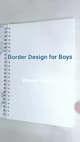 Border Design Ideas for Boys #LearnItOnTikTok #studytok #studynotes #study #DIY #titlepage #coverpage #frontpage #studentlife #easynotebookdesign #projectdesign #border #borderdesign #borderideas #tiktoktrending #tiktokviral #teachersoftiktok #blueborder 
