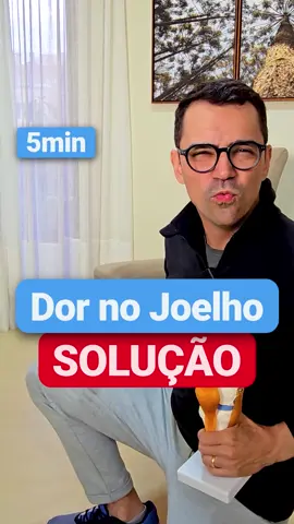 Solução para DOR no JOELHO. Exercícios fáceis para fazer em casa. #dornojoelho #dorjoelho #alongamento 