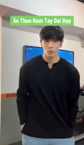 Áo thun nam dài tay form dáng dễ phối đồ vải thun gân cao cấp #aothunnam #aothundaitay #aothunnamdaitay #vaithungan #aothunnamdepnhat2023 