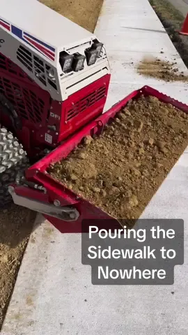 The city required us to pour this sidewalk #build #howto #construction #DIY #contractor