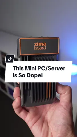 Thanks @ZimaBoard for sending it out! What should I do with it first?  #zima #zimaboard #homelab #homeserver #pcmr 