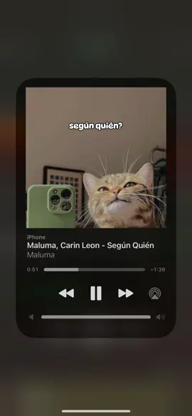 Bebé según quién?🤔 #maluma #carinleon #segunquien #letras #fyp #lyrics #music 