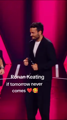 If tomorrow never comes #RonanKeating #music #fypシ #foryoupage #fypシ゚viral #singlemom #chooseyourhappiness💜🦋 #movingon #viralvideo #thevoiceofgermany 