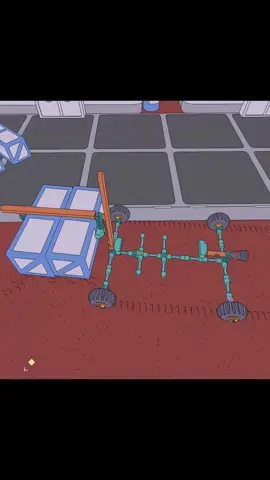 Mars First Logistics. This side job took longr then I expected. This is just the building of the vehicle, I cut all the testing in between but was determined to get this to work. #marsfirstlogistics #gameplay #indiegames  I'll probably make another short video how the delivery went