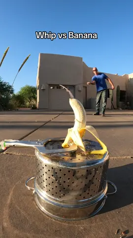 Horse whip vs banana #asmr #sosatisfying #fruit 
