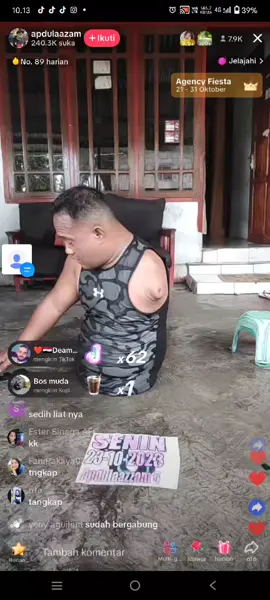 Ya kek gitulah si apdul #fyp #tiktok #xybca #tiktokfypシ゚viral ##tiktokpelitfypシ #disabilitas #vidiolucubikingakak #vidiolucuindonesia #vidiolucutiktok @apdulaazam5 