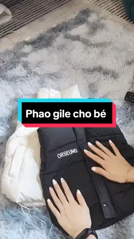 Phao gile 2 màu cho bé trai, bé gái #quynhsocola #aophaogile #aophaochobe 