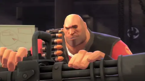 Meet the Heavy! One of our defense classes made to protect his teammates and mow down his enemies. #valve #teamfortress2 #tf2 