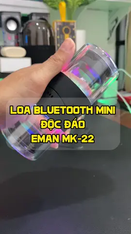 Cặp loa Bluetooth Mini MK-22, led rgb đổi màu nháy theo nhạc, 2 loa hít từ tính và kết nối TWS âm thanh vòm #thegioiphangfw #loabluetoothledrgb #loabluetoothmini #loamk22 #emanmk22 #emansupplier #eman3c 