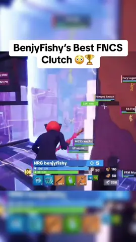 Benjyfishy insane clutch #benjyfishy #fortnite #fncs #clutch #fypシ 