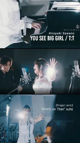 Menyambut AOT last part yg akan rilis bentar lg.. Denger ni lagu keinget first time Eren vs Reiner, dan sekarang justru Eren melawan dunia.. 🔥 #AttackOnTitan #shingekinokyojin #hiroyukisawano #sawanohiroyuki #youseebiggirl #aot #aotost #lagujepang #japanesesong 