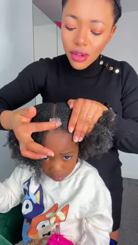 Pretty kids hairstyle #hairtransformation #naturalhair #hairstyle #olivia_chukwu 