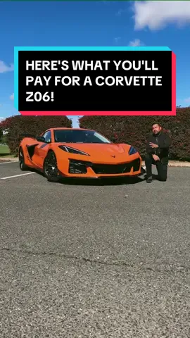 Replying to @michaeljacob7296 here's the actual cost of this Corvette Z06. Still cheaper than a Ferrari 👍 #chevy #corvette #corvettec8 #chevrolet #corvettez06 #ferrari #carsoftiktok #cars #newcars #fyp 