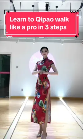 How to walk in a qipao using authentic traditional style, from a course Shasha taught #qipao #qipaodress #traditionaldance #dancechoreography #chinesedance #halloweencostumeideas #questforwow 