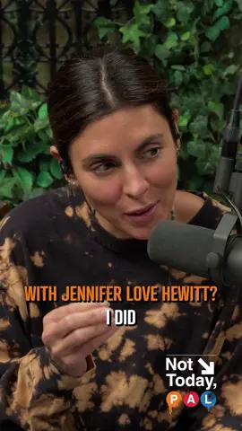 Robbie ❤️'s J-Love. #NotTodayPal Ep. 14 #sopranos #jenniferlovehewitt #celebritycrush