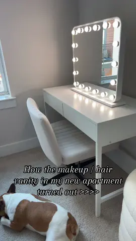 Could not be happier with how my new apartment is coming together #moving #newapartment #amazonhome #amazonfinds #vanity 