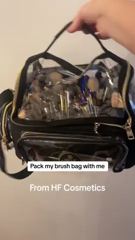 Come and pack my Brush bag with me from @HF COSMETICS  #kit #beauty #makeup #makeupkit #makeupbrushes #brushbag #setbag #sponges #beautyblenders #packmykitwithme #makeupsrtist #hfcosmeticsuk 