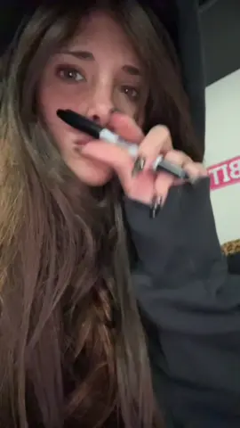 signing posters with my wig on bc this is the ✨new me✨