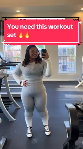 Add this 2 piece workout set to your cart and thank me later 🔥 I have a XL and I’m 5’3 just for reference 🥳 #thequeway #shoptiktok #tiktokshop #gymfits #workoutsets 