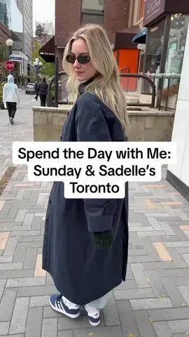 let’s spend a rainy sunday together stopping by Sadelle’s at Kith Toronto before a little shopping #minivlog #sadelles #sadellestoronto #kith #kithtoronto #rainyday rainy day outfit #torontolife #torontovlog toronto vlog #spendthedaywithme #dayinmylife #dayinthelife #toronto #gazellesneakers #danishstyle #mochidonuts #markkenlydominotan 