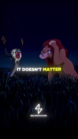 Rafiki Taught Us So Much Looking Back..☝️🏆 #lionking #quotes #wisdom #motivation #lifelessons
