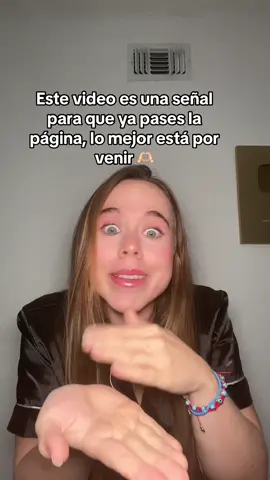 Amiga date cuentaaaaa, esta es la señal que estabas esperando