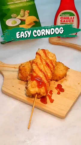 🎉 Batter up! Jom tengok @makanquest buat corndog pula, resepi ni senang je🌽🌭 Jom get these items kat 7E and try this recipe 😆 #7ElevenMalaysia #Team7E #Corndog #Cheese #Recipe