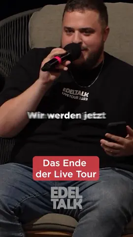Das Ende unserer Tour😢#edeltalk #267 #edeltalklive #edeltalktour