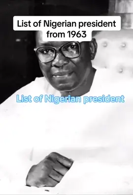 List of past Nigerian president 