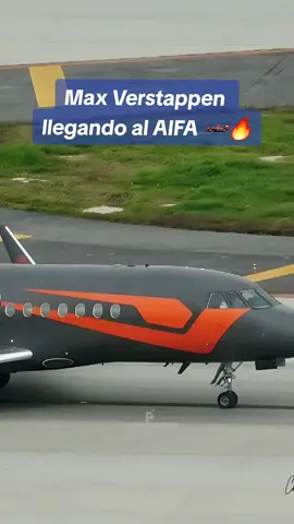 Ha llegado Verstappen al AIFA el día de hoy en su Dassault Falcon 900EX 🔥 (📷:Christoph ER) #aviation #avgeek #spotting #formula1 #maxverstappen #mexicogp #f1 #dassaultfalcon #aviacion #avion #aifa #aeropuerto #piloto #carrera 