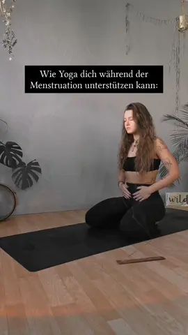 If you in your moontime🖤 #periodcramps #yoga #healingyoga #periodyoga #moonyoga #fy #yogatok #risingwoman #divineenergy 