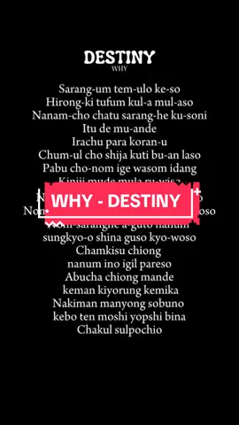 WHY - DESTINY #destiny #destiny2 #musikstory #why #fullhouse #spotify #kpopfyp #xzbcya 