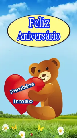 PARABÉNS MEU QUERIDO IRMÃO! Feliz Aniversário. ❤🎉🎂👏👏👏 #parabens #parabénspravocê #felizaniversario #mensagemdeaniversario 
