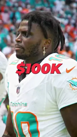 They really got Tyreek good 😭💰 #sportsmarketing #sportsbusiness #unclecharlie #nflfootball #nflfines #miamidolphins #tyreekhill #nflbighits #nflhighlights 