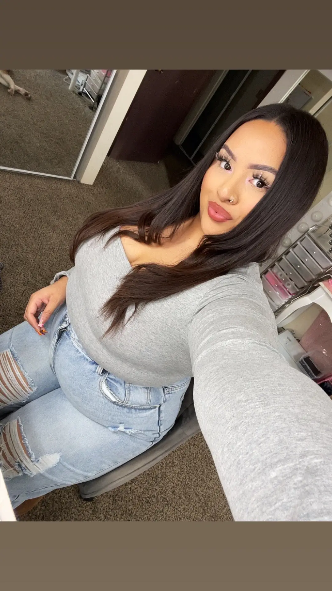 independent, on her grind 🤑 #mangopopbodysuit #tiktokshopfinds #glamdollbeauty #fyp #amazonfinds 