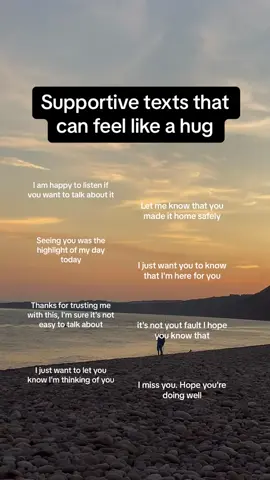 Supportive texts that can feel like a hug #supportive #fortheguys #forthegirls #fypdoesntwork #viral #xyzbca #advicetok #lovetok #couplestok 