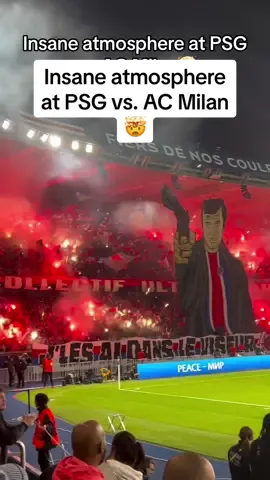 The Parc des Princes was on fire tonight for the Champions League clash between PSG and Milan. And the PSG prepared a great tifo for the match👏 (via: lekendoka/Instagram, roman_martinak/Instagram, william.gasser/Instagram & patizan_nico/Instagram) #psg #parcdesprinces #championsleague #paris #acmilan #virageauteuil #psgfans 