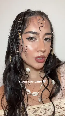 i feel so pretty as a siren #halloween #sirencostume #sirenmakeup 
